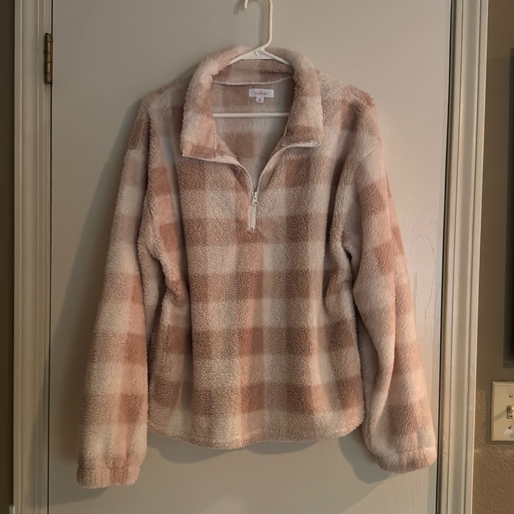 Colsie fleece jacket, sz M